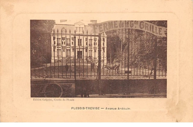 94 .n° 109292.  plessis trevise . ferme de la grande grille .avenue ardouin .