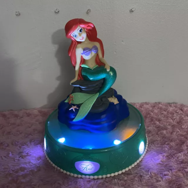 Disney Princess The Little Mermaid Ariel Light Up with Sound Musical 12” Inch