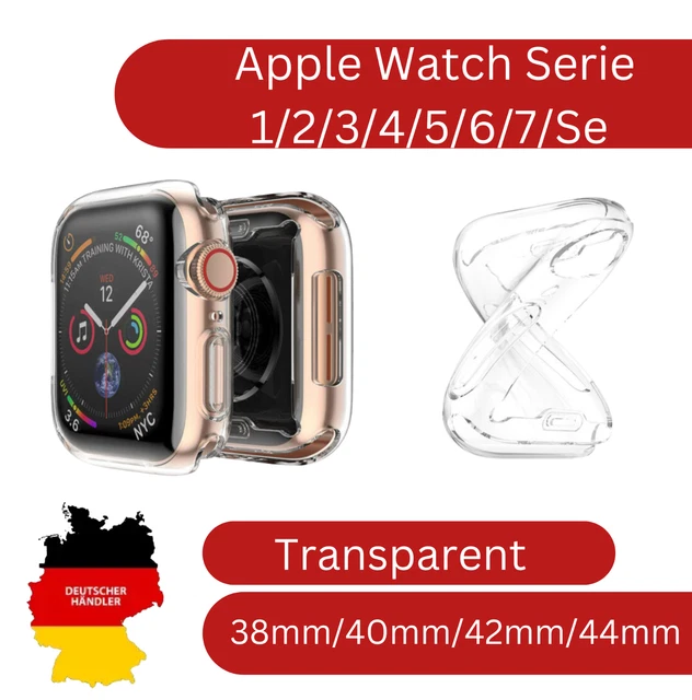 Case Für Apple Watch Serie 1/2/3/4/5/6/7/Se 38-44mm Schutzhülle Bumper 360-Grad