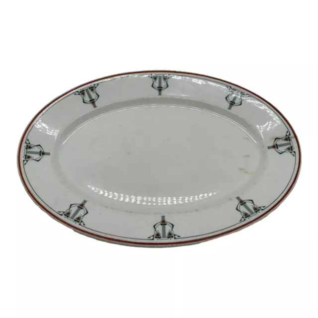 VTG Syracuse China New Ebbitt Onondaga Pottery Co Restaurant Platter 11.5" Wide