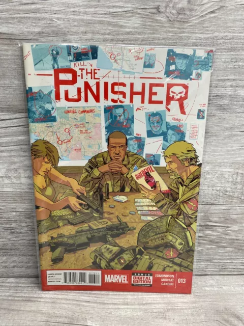 Marvel Comics The Punisher #13 Modern Age 2015 Comic Book