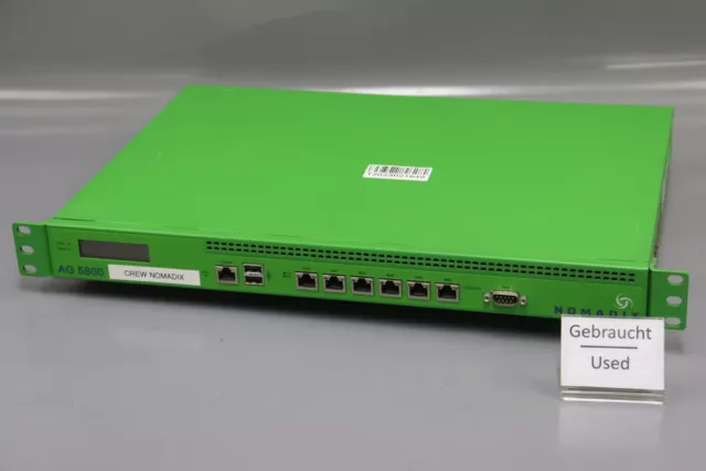 Nomadix High-Performance Scalable Access Gateway Model Ag 5800 Frayed