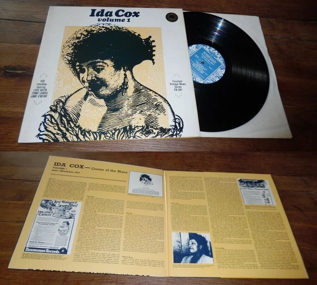 IDA COX - Volume 1 LP ORG UK Press Fountain Records 73' Blues