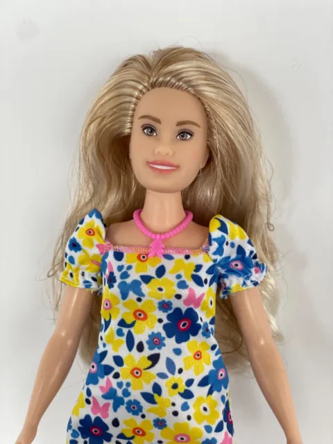 Barbie Fashionista #208 with Down syndrome Doll