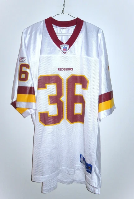 Reebok Washington Redskins Commanders Sean Taylor #36 Jersey White Large L