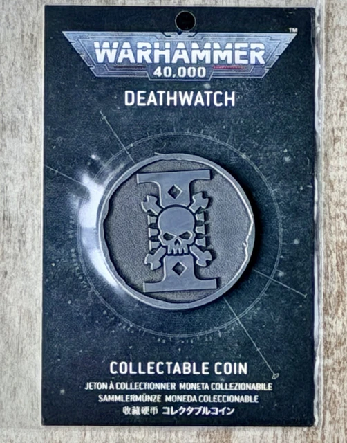 WARHAMMER STORE 40K Deathwatch Collectable Coin January 2026 Space ...