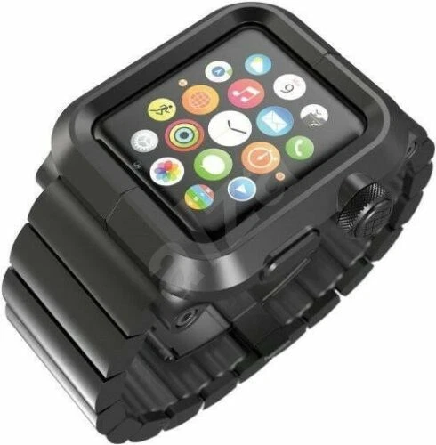Lunatic Epik014 ALUMINUM LINK WITH ALUMINUM BRACELET for Apple Watch 42mm-Black