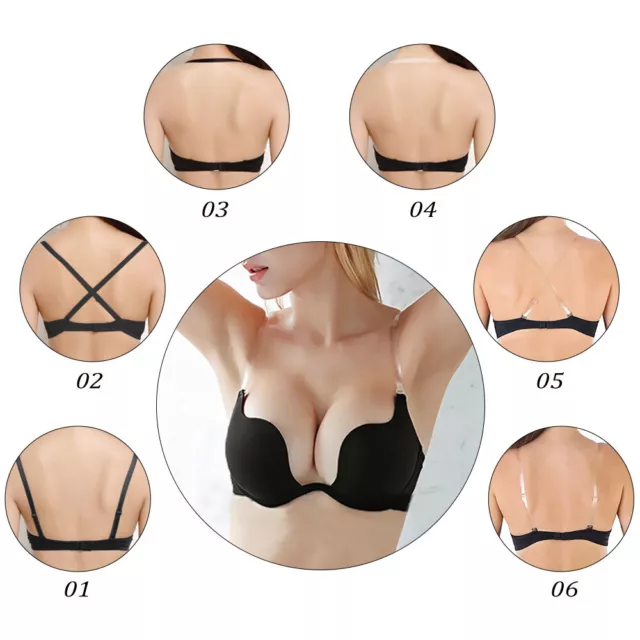 THICK PADDED WOMENS Bras Deep U Push Up Brassiere Plunge Sexy