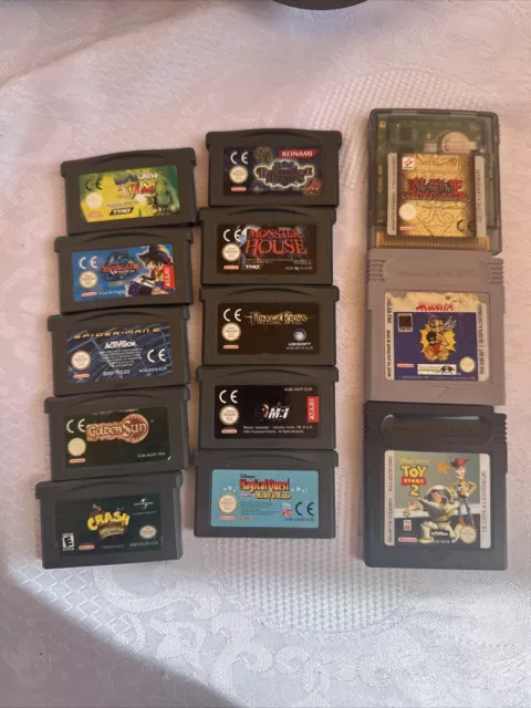 lot jeu game boy Advance Et Gameboy