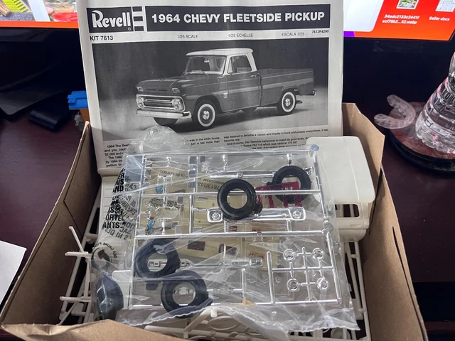 REVELL 7613 1964 CHEVY Pickup Truck 1/25 KIT MODEL CAR $18.75 - PicClick