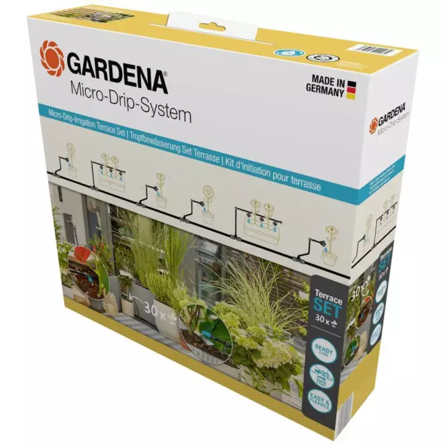 GARDENA Micro-Drip System Set darrosage complet Ø 13 mm (1/2) 13400-20