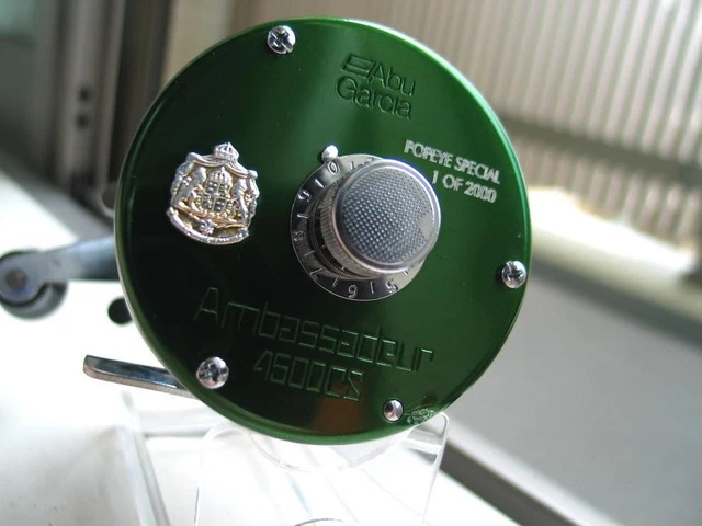 Abu Garcia Ambassa4500ＣS POPEYE SPECIAL Abu Garcia Ambassadeur Bait Reel 4500CS POPEYE SPECIAL 1 OF