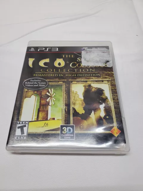 Ico Shadow of the Colossus Limited Box Playstation 3 Japanese Import Wander  PS3