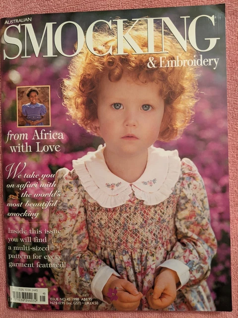 Revista australiana de esmoquin y bordado, número de edición 45, diciembre 1998 muy bueno