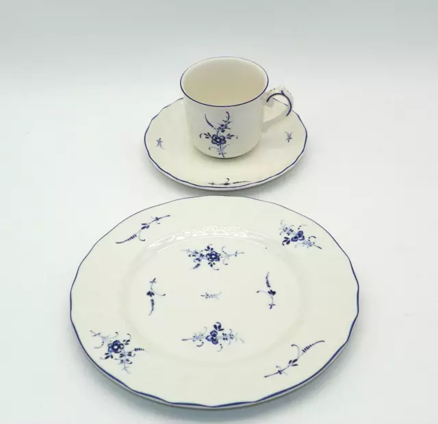 Kaffeetasse, Untertasse, Kuchenteller von Villeroy & Boch Vieux Luxembourg