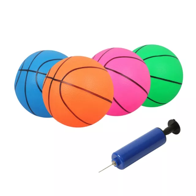 5 pezzi 16 cm giocattolo pallacanestro gonfiabile sport basket giocattolo per