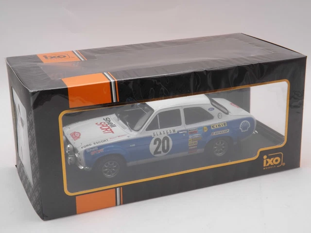 IXO 1/18 - FORD ESCORT MK I RS 1600 - MONTE CARLO RALLYE 1973 18RMC140LQ