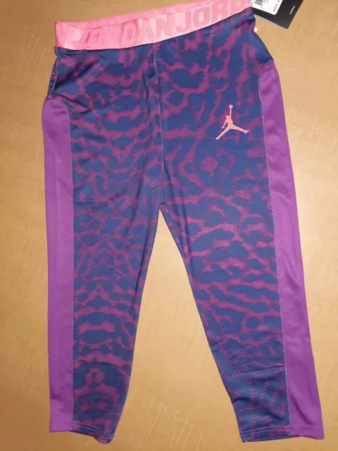 Jordan  workout capris girls Size XL or Jr's size M NWT