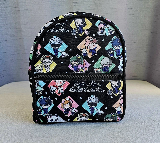 JUJUTSU KAISEN ANIME X Hello Kitty Friends Chibi Mini Backpack £38.86 ...