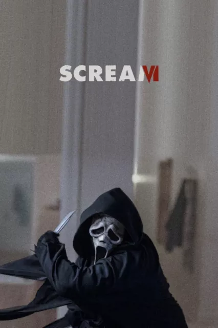 2023 Scream 6 Movie Poster 11X17 Sidney Prescott Detective Bailey New  York🔪🗽🍿