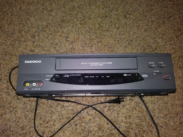 DAEWOO DV-T8DN VCR Player VHS Recorder Hi-Fi Stereo System PARTS/REPAIR ...