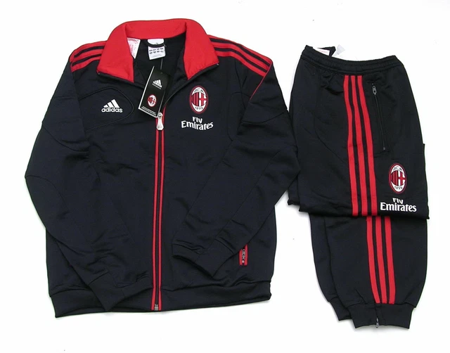 TUTA MILAN ADIDAS bambino-ragazzo-uomo ACM Milan Junior stagione 2014/2015  EUR 54,99 - PicClick IT