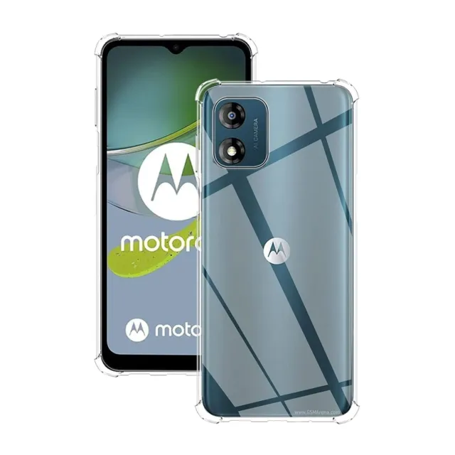 Handy Hülle für Motorola Moto E13 Anti Shock Schutzhülle Silikon Tasche Bumper