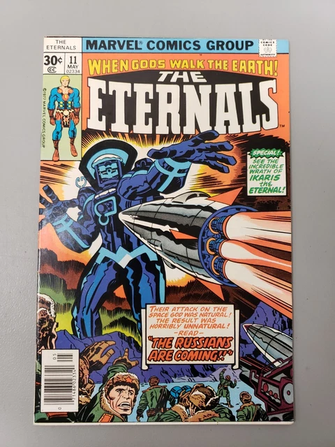 The Eternals Vol 1 #11 May 1977 The Russians Are Coming By Marvel Comics Group