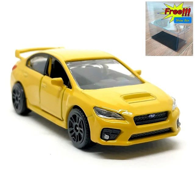 Voiture Majorette Subaru WRX STI Bleu Clair 1:58 (3 Pouces) – Sans Emballage