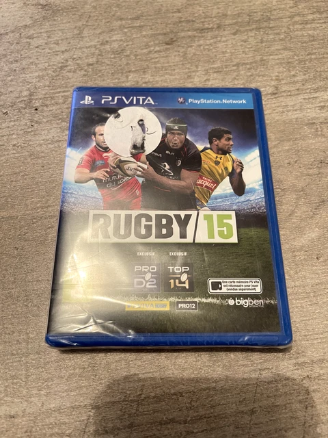 Lot De 4 Jeux PS Vita Neufs Sous Blister - Handball 16, Rugby 15, Rugby World Cup, Smart As