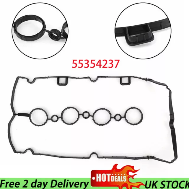 Valve Rocker Cover Gasket Fit VAUXHALL ASTRA J H 1.6 2009-2015 Petrol P10 Elring