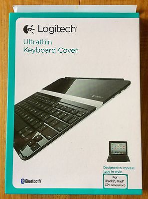 Logitech ultrathin Keyboard Cover/clavier bluetooth pour iPad 4 iPad 3-j043 