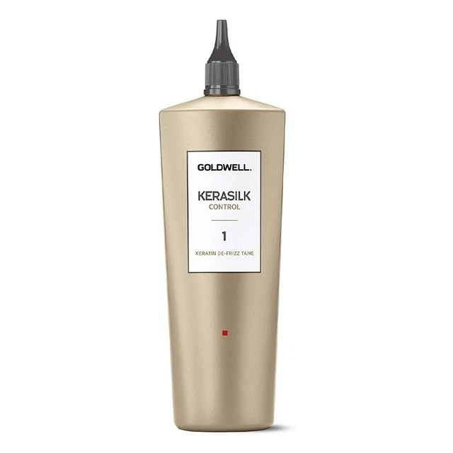 Traitement Anti Frizz Coiffure GOLDWELL Kerasilk Control 1 Kératine Tame 500ml