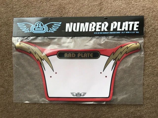 Se bikes number plate outlet