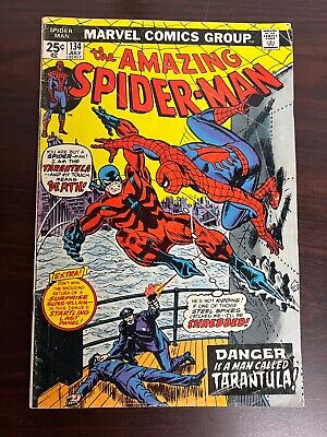 Amazing Spider-Man 134 MARK JEWELER INSERT!! 1st Tarantula 2nd Punisher W/ Stamp