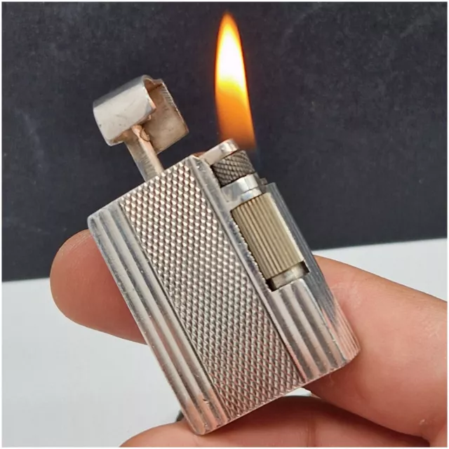 briquet essence TATY PARIS FRANCE système Clodion-Petrol Lighter-Feuerzeug-打火机