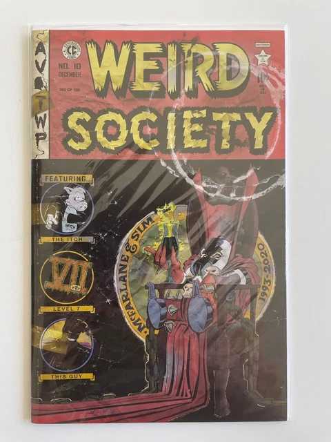 Remastered Spawn 10 CEREBUS Todd McFarlane & Dave Sim Art Distressed Cover D cgc