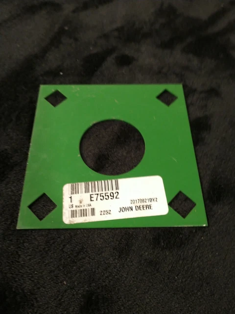 Genuine John Deere 5000 Series Tractor 4 Hole Bearing Plate E75592