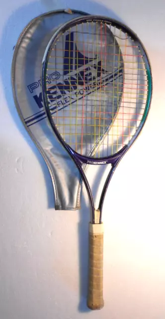 "KENNEX Pro Flex Power" VECCHIA RACCHETTA da TENNIS Anni '80/90 Vintage