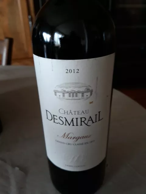 Chateau Desmirail 2012 Grand Cru Classe De Margaux  Belle Bouteille 2