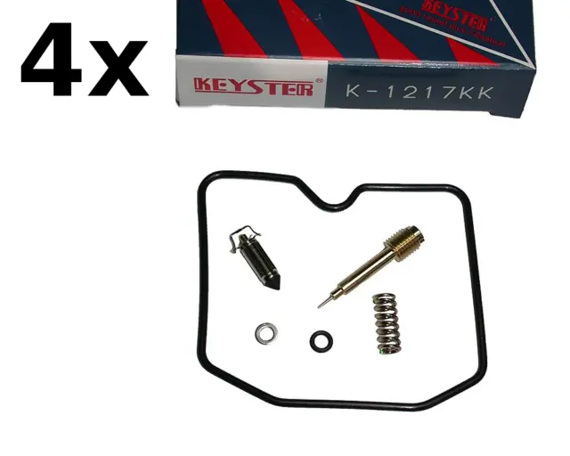 Keyster Vergaser Reparatursatz,Suzuki GSF600 Bandit, Bj. 95-03 /4Sätze