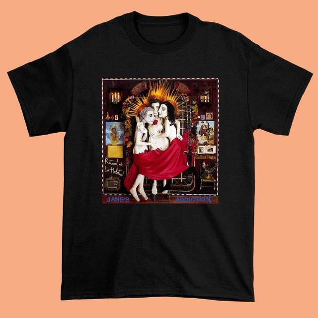 Janes Addiction Black men All size TShirt
