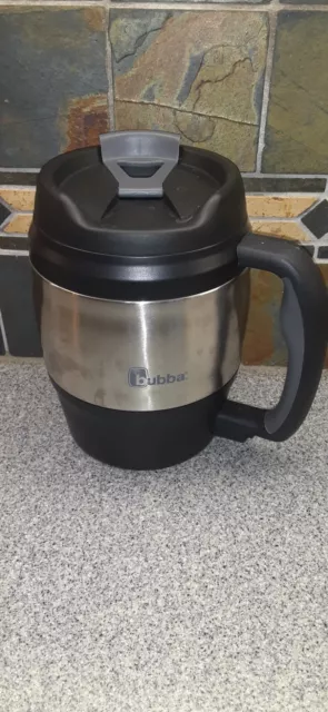 Bubba Keg Classic 52oz Insulated Mug Cup Tumbler Black Stainless water jug