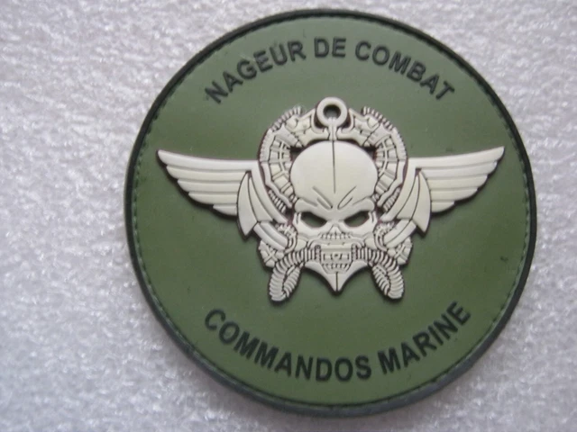 INSIGNE MILITAIRE PATCH EN TISSUS COMMANDO MARINE DE PENFENTENYO EUR 5
