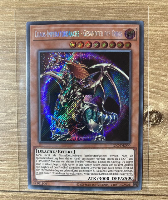 Yu-Gi-Oh! Karte "Gesandter Des Chaos" - Rare Reprint Deutsch Aus Toon Chaos - Mit Fieldcenter Inklusive