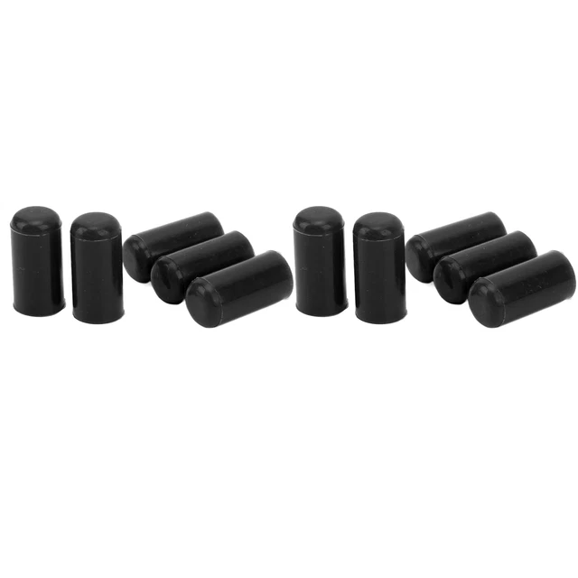 Nuovissimo 10 pz tappo tubo aspirapolvere 6 mm silicone resistenza all'usura flessibile auto