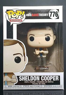 Funko Pop + Protector! The Big Bang Theory #776 Sheldon Cooper ***Mint****