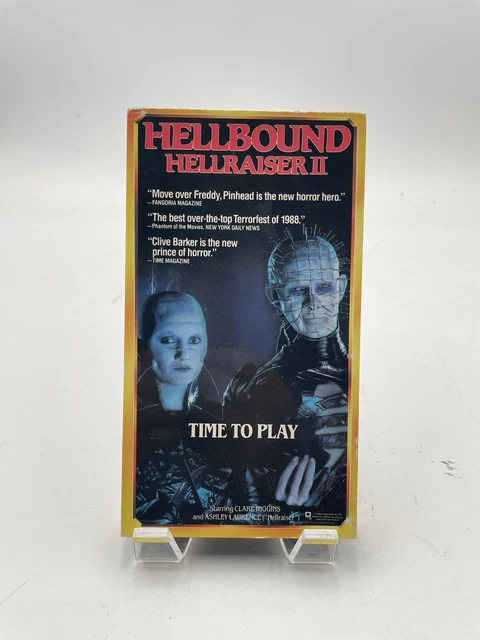 HELLRAISER 2 II Hellbound VHS Video Tape Clive Barker Horror Movie ...
