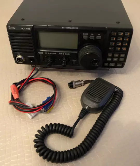 ICOM IC-718 100W HF Transceiver 160M-10M - Widebanded