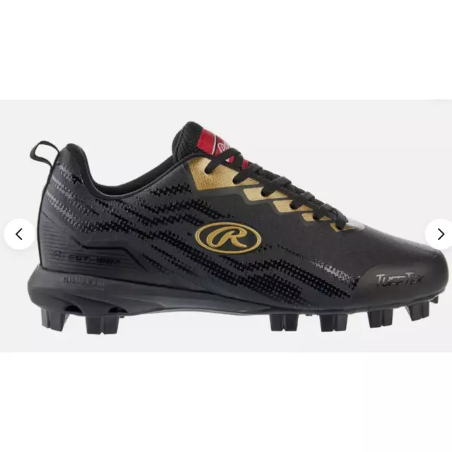 Rawlings Saber Low Men's Baseball Cleats, NEW w/out box, 8.5D